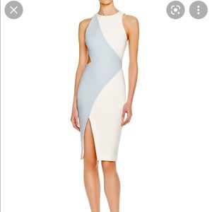 NWT Elizabeth & James Amina Colorblock Cutout Dress